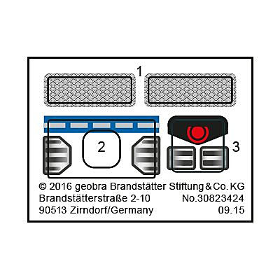 30823424_sparepart/Etikett 6877 "Polizistin mit Balance-Rac